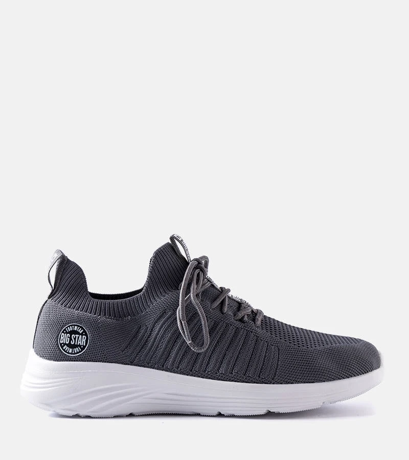 Šedé pánské tenisky Big Star JJ174290
