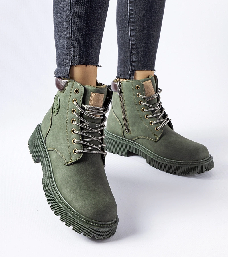 Zelené zateplené trapery Doutor