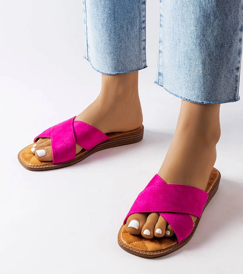 Růžové žabky Tiana