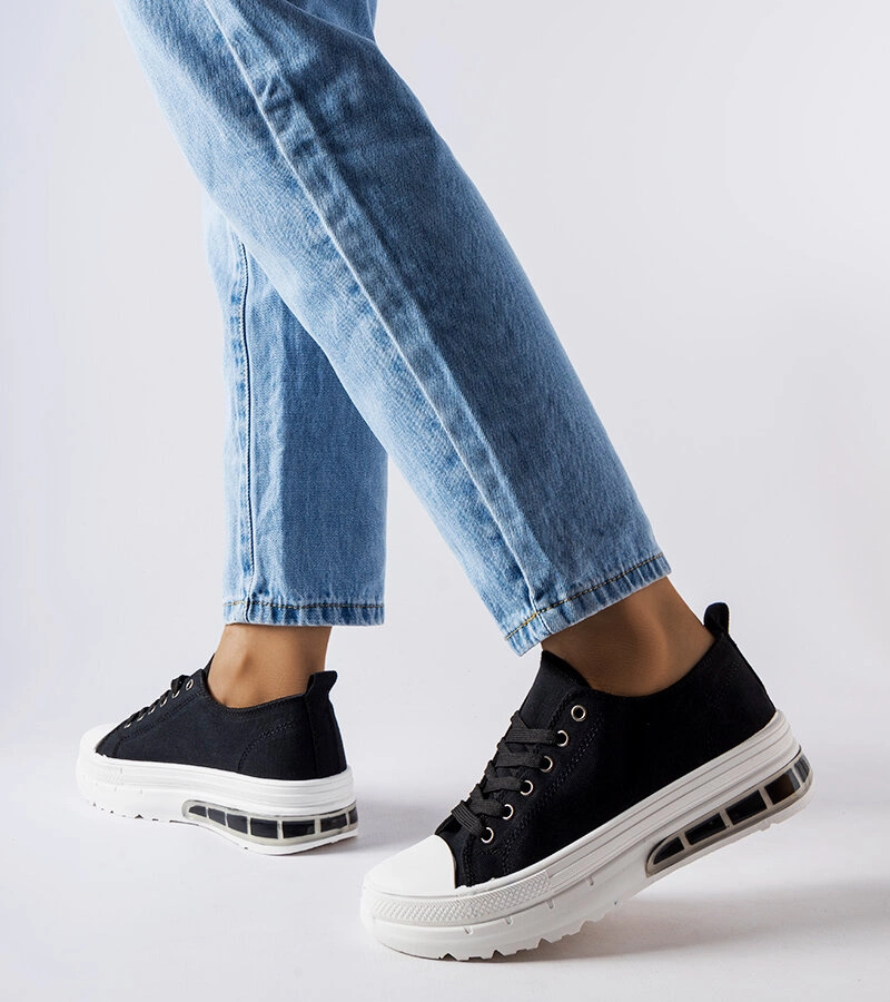 Černé tenisky Willis