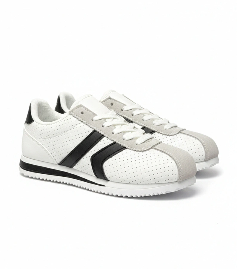 Bílo-černé sportovní tenisky Camille