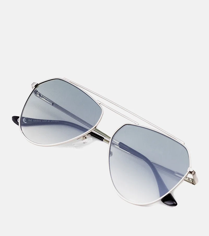 Šedé pilotní sluneční brýle Sirois
