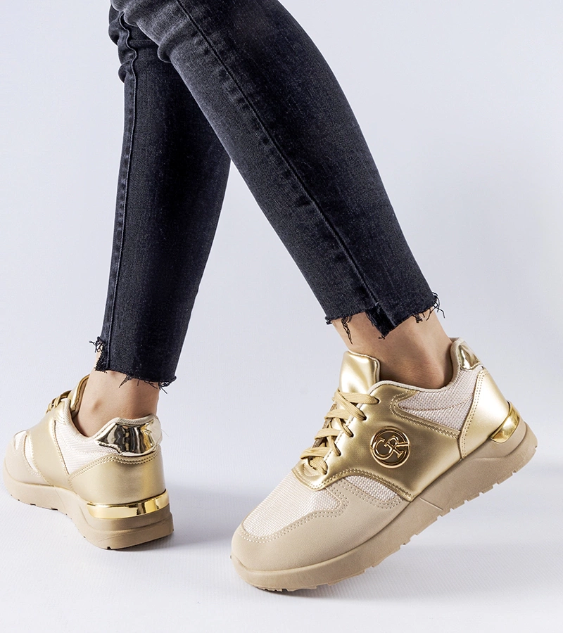 Bežové sportovní tenisky Almenno