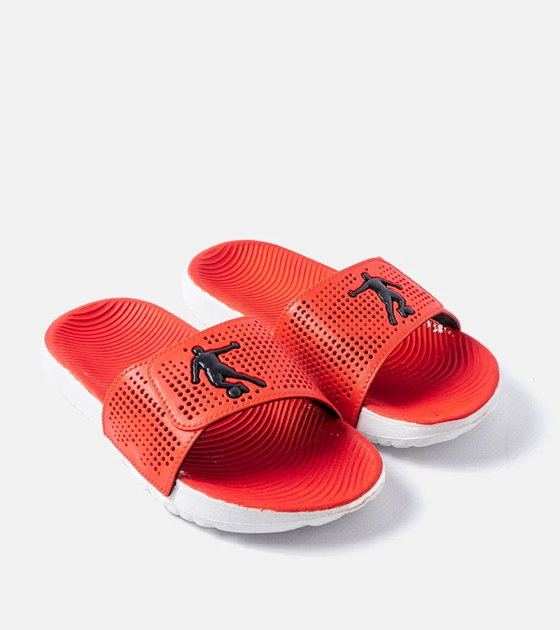 Červenobílé gumové žabky Athens