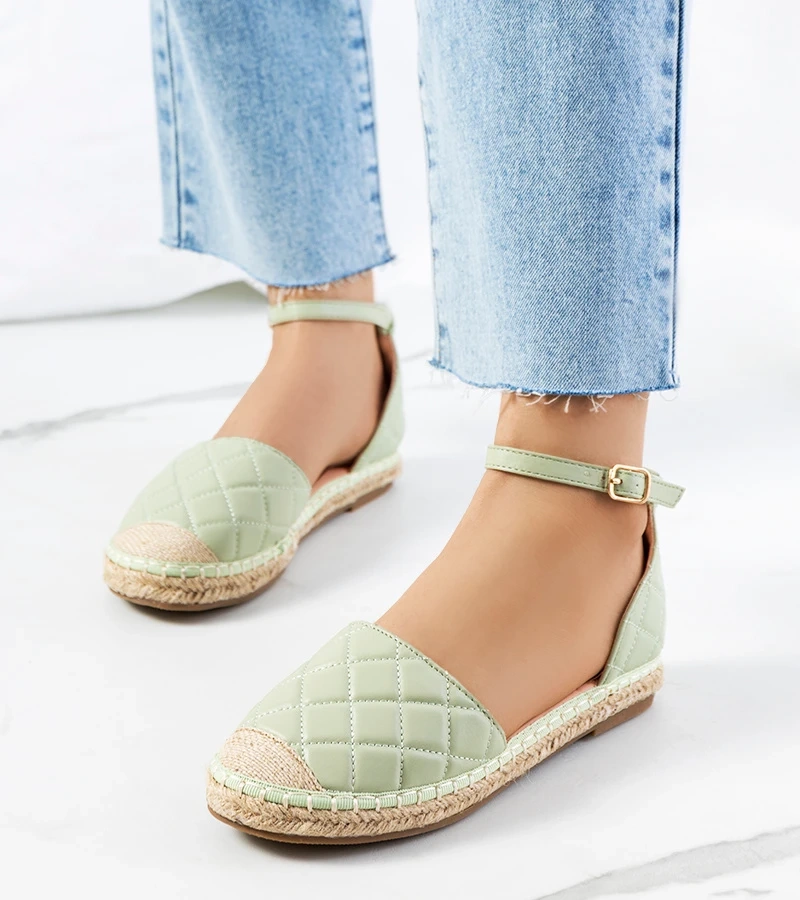 Zelené espadrilky Faiza