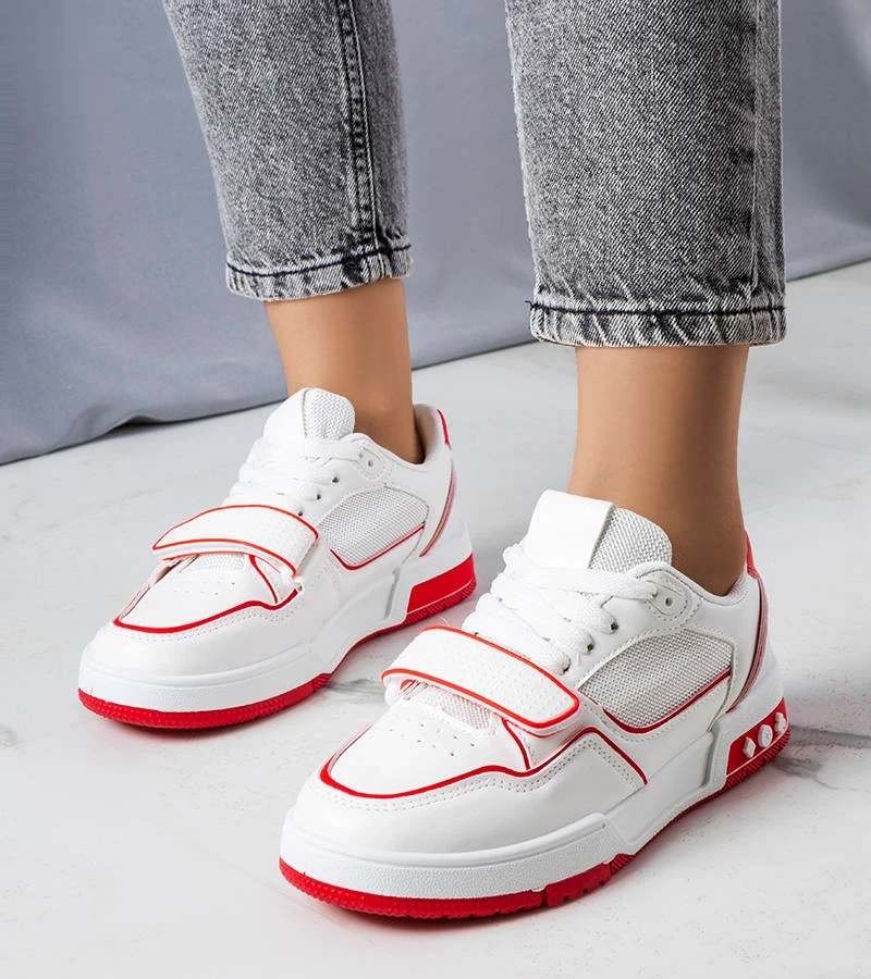 Červené dámské tenisky Ollie