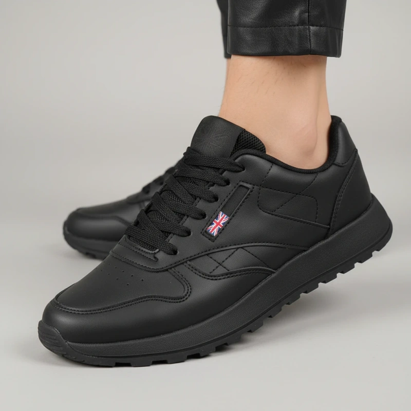 Bílé tenisky se šedým akcentem Birna