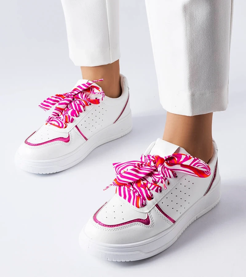 Tenisky Pryor s bílou stuhou