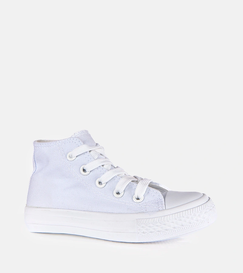 Bílé dětské kotníkové tenisky Laly