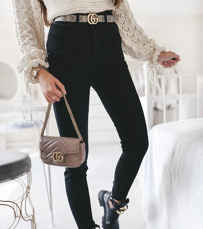 Černé džíny Charles