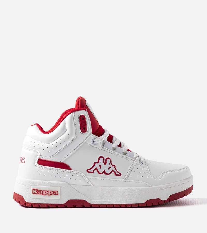 Bílo-červené unisex boty Kappa 243316 Jonscha