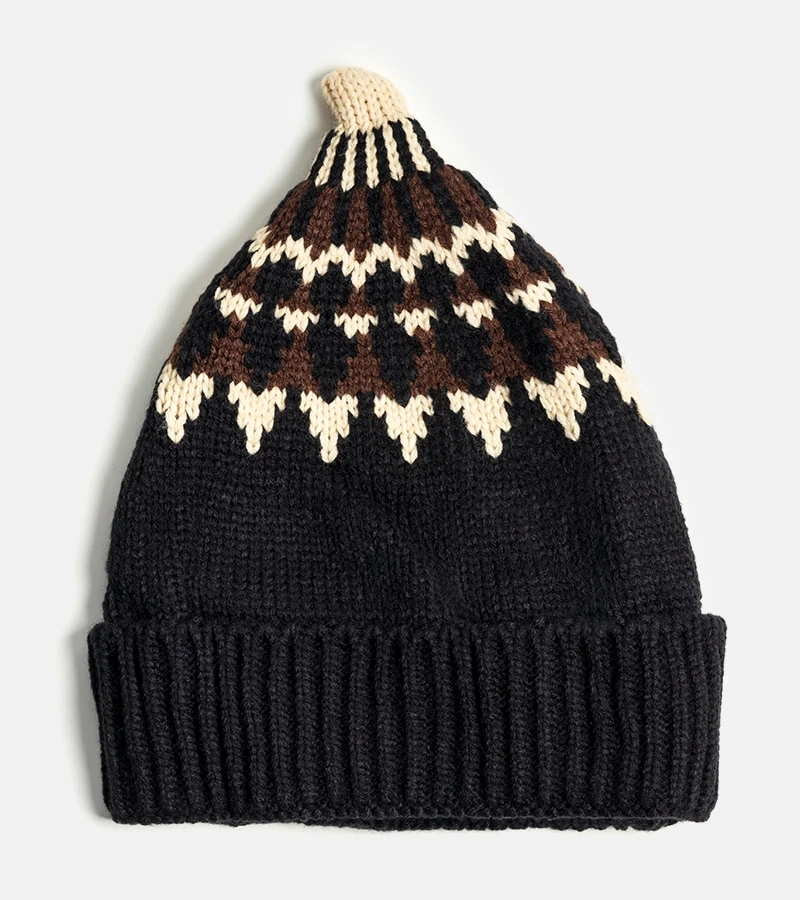 Černá čepice Abner