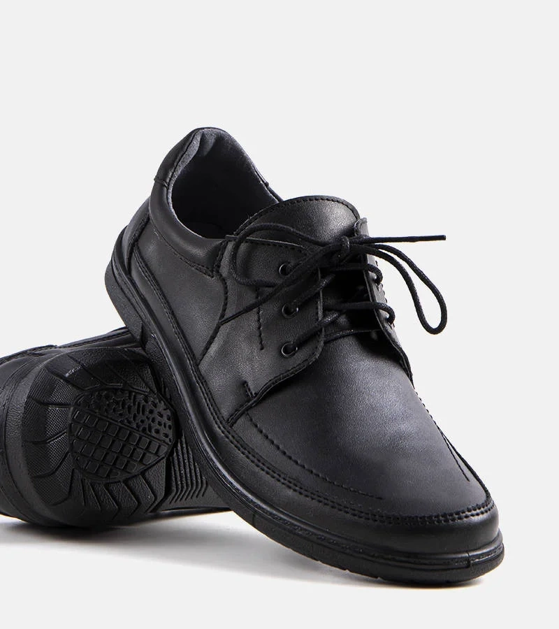 Černé pánské polobotky Ignat